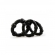 Эрекционные кольца Джага-Джага (чёрные)