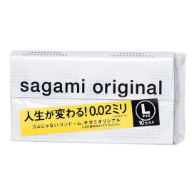 Презервативы Sagami Original 0.02 L-size - 10 шт