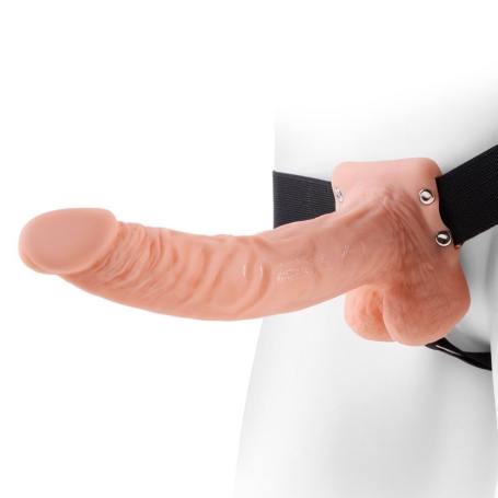 Страпон полый Pipedream 9" Hollow Strap-On