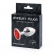 Пробка Jewelry Plug - Silver Small Red