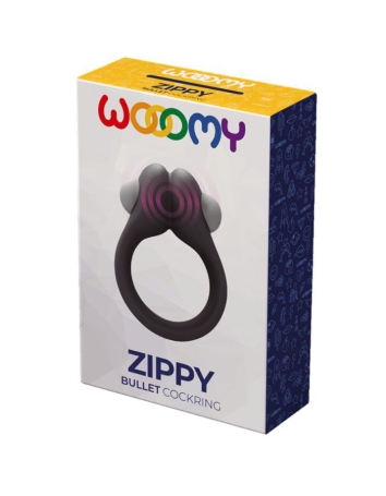 Виброкольцо Wooomy Zippy Bullet CockRing