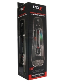 Авто-мастурбатор помпа PDX ViewTube Max View