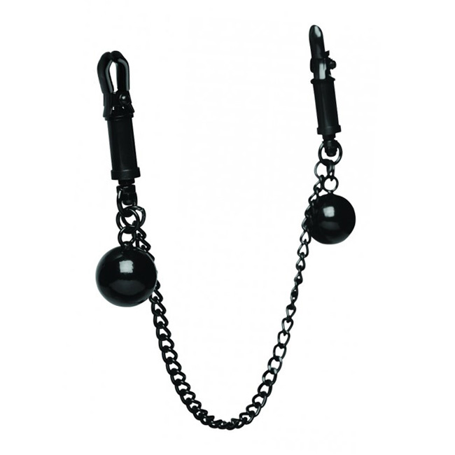 Зажимы на соски Clamps with Ball Weights and Chain