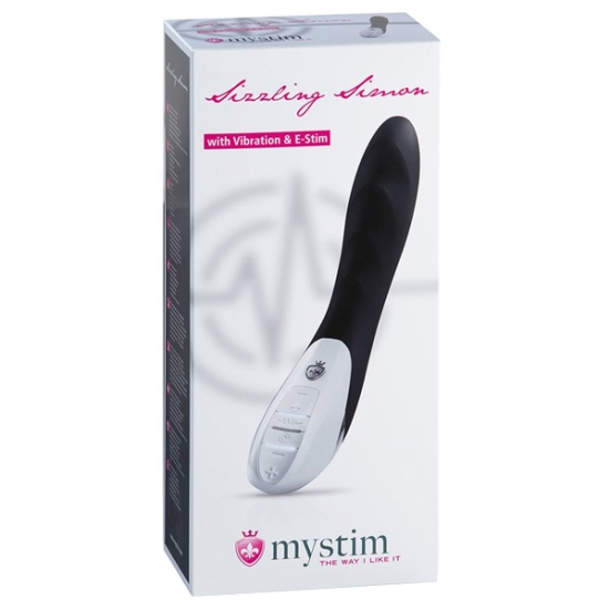 Вибратор с электростимуляцией Mystim Sizzling Simon