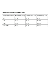 Трусики Le Frivole 04298