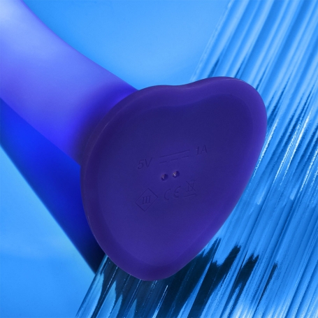 Светящийся фаллос Strap-on-me Glow-Led Dildo - M