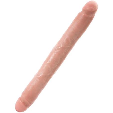 Фаллос King Cock 12" Slim Double