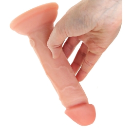 Фаллос-вибратор 6&quot; Vibrating Silicone Dual Density