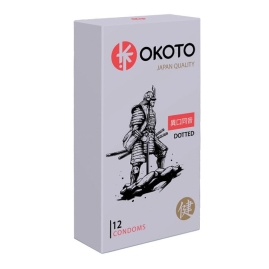 Точечные презервативы OKOTO Dotted