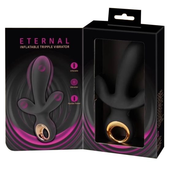 Вибратор Inflatable Triple Eternal