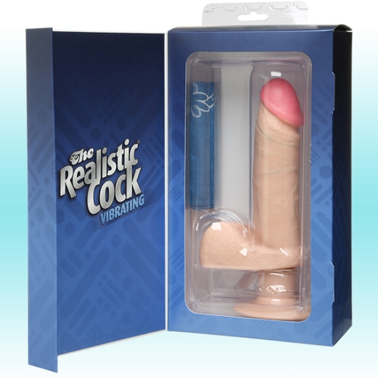 Фаллос-вибратор Realistic Cock 6&quot;