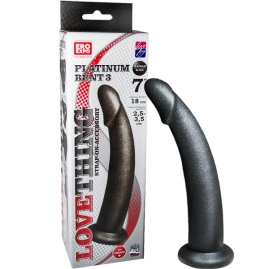 Фаллос-насадка Platinum Bent, Lovetoy