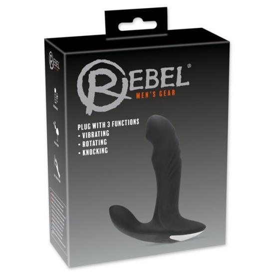 Вибростимулятор Rebel Plug with Perineum