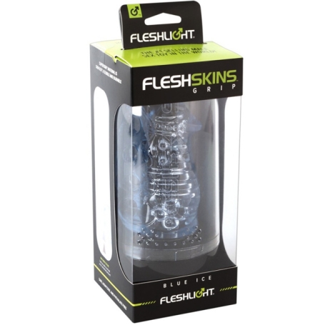 Мастурбатор FleshSkins - Grip Blue Ice